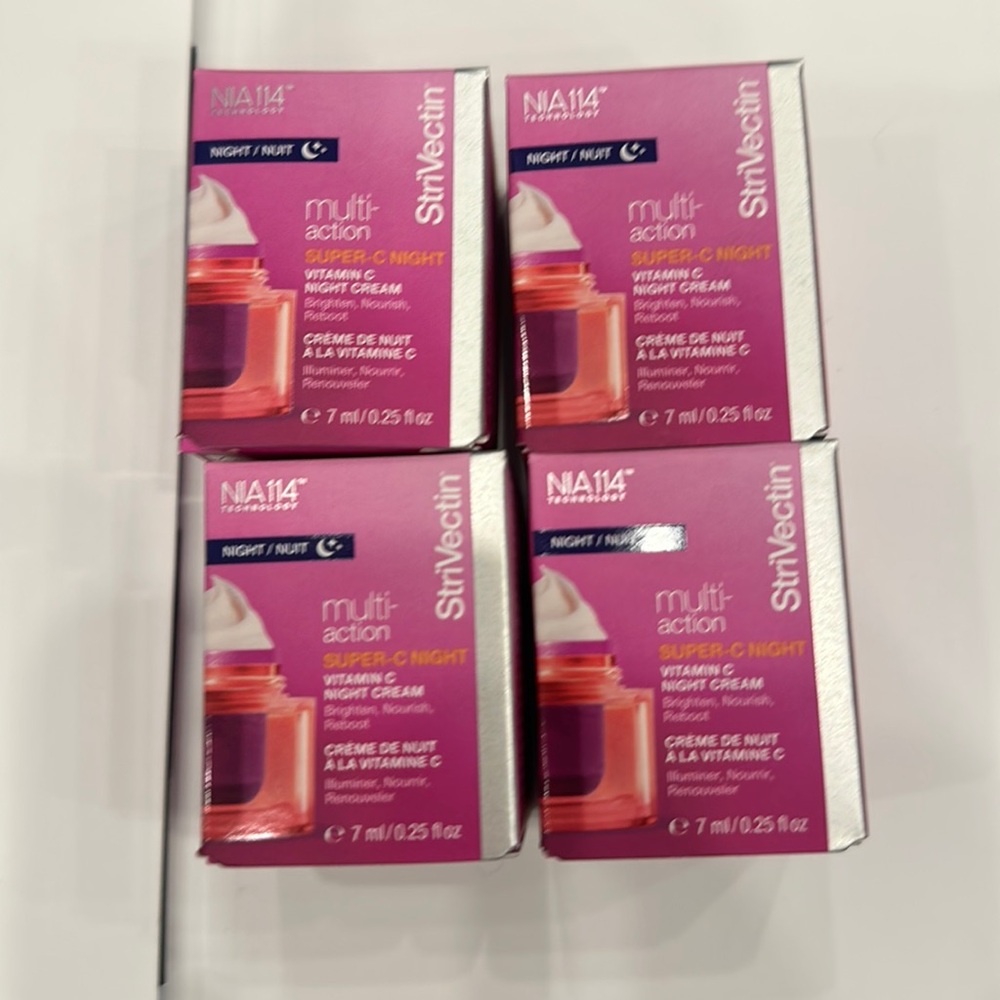 Strivectin 4 x 7ml vitamin c night cream